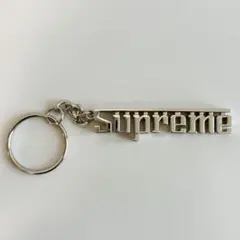 Supreme Grand Prix Keychain キーホルダー シルバー