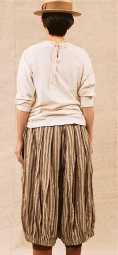 45R pate a Chou パトアシュ ガーゼ裏毛のポロシャツ 45R pate a Chou パトアシュ ガーゼ裏毛のポロシャツ