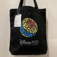 新品タグ付き　Disney ディズニー 100周年 限定 トートバッグ
