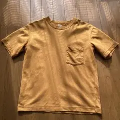 UNIQLO U Tシャツ マスタード 150