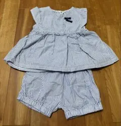 SIMPLE FREE ストライプ柄セットアップ 95cm