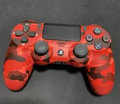 ［ PS4 ］ 純正ワイヤレスコントローラー　レッドカモフラージュ