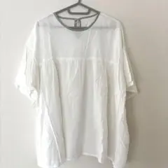 新品タグ付き☆ohanaオハナ　白ブラウス　プルオーバー