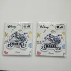 ぷっくりおしりワッペン マリー ディズニー シールワッペン ２袋 匿名配送