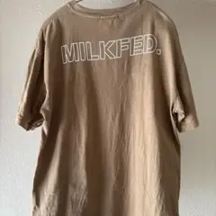 MILKFED. ブラウン Tシャツ 半袖