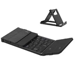 ワイヤレスキーボード Bluetooth5.1 折り畳み キーボード フルサイズ