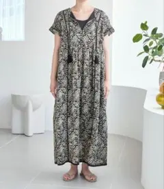 FREAK'S STORE/インド綿ペイズリーワンピース