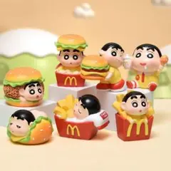 クレヨンしんちゃん マクドナルド フィギュア 8体セット