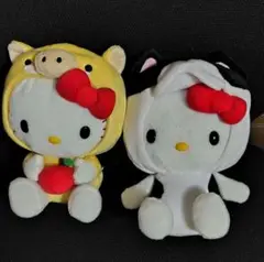ハローキティ ぬいぐるみ 2体セット