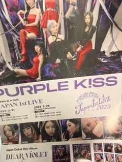 PURPLE KISS 当選ポスター