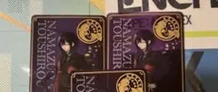 刀剣乱舞 大本丸博 箔押しクリアカード 鯰尾藤四郎 3枚