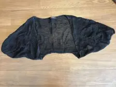 LAUTRÉAMONT 黒 パーティむけカーディガン