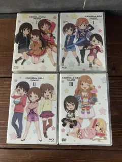 シンデレラガールズ劇場　ブルーレイ1〜3巻セット　おまけつき