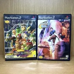 ps2 マーヴルVS.カプコン2 & CAPCOM VS. SNK 2 セット