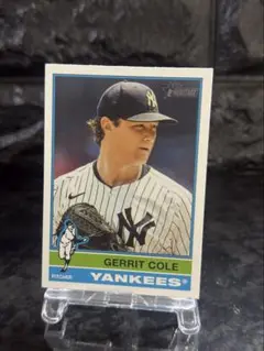 ゲリット・コール　25枚限定　topps now ヤンキース　実使用ボールカード ゲリット・コール 25枚限定 topps now ヤンキース 実使用ボール
