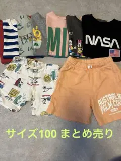 子供服まとめ売り Tシャツ ショートパンツ キッズ　サイズ100