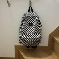 バンズリュック　黒×白