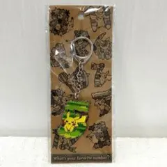 未使用 ポケモンセンター　メタルマスコット　ピカチュウ　No.5 キーホルダー