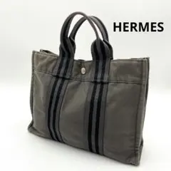 HERMES フールトゥ トートバッグ ハンドバッグ エルメス