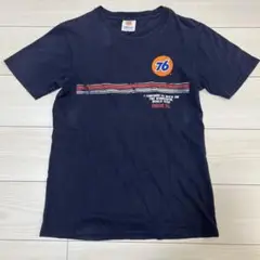 76 エンジンオイル Tシャツ Mサイズ ネイビー