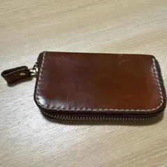 HERZヘルツ　6連キーケース　ブラウン