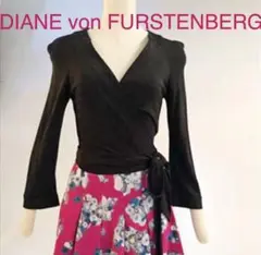 DIANE von FURSTENBERG ラップワンピース ひざ丈