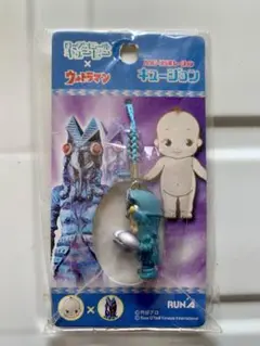 バルタン星人×キューピー ストラップ 青