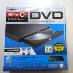 新品未使用 未開封 DVDドライブ Logitec LDR-PML8U3CLBK