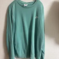 Nike ミントグリーン クルーネック スウェット M