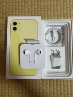 Apple iPhone 11 64GB イエロー 空箱と付属品　本体なし