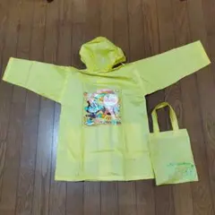 中古 アンパンマン レインコート 100センチ