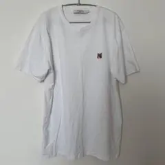 MAISON KITSUNE フォックスヘッド パッチ クラシック Tシャツ