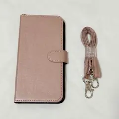 wisers Xiaomi Redmi 9ケース 手帳型 ローズゴールド