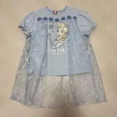 エルサ なりきりTシャツ 120cm アナと雪の女王　アナ雪