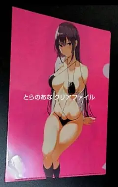 美品　履いてください 鷹峰さん とらのあな特典クリアファイル