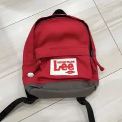 Lee キッズリュック コラボ レッド