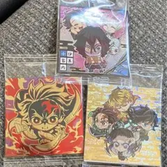 鬼滅の刃　ディフォルメシール　ウエハース13☆2枚入りレア、炭治郎☆4 小芭内