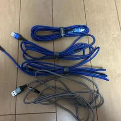 Ugreen Lightningケーブル 青　グレー　4本セット