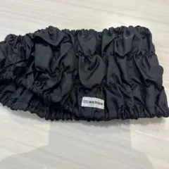 Moisteane 黒サテンヘアバンド