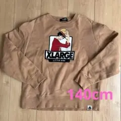 XLARGE トレーナー 　キッズ　140 ワンピース　コラボ　エクストララージ