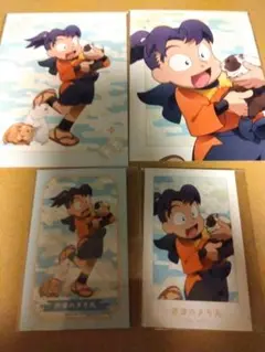 忍たま乱太郎　きり丸 ブロマイド フォトカード 東武動物公園　セット