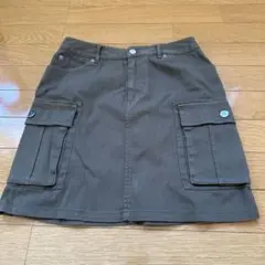 クレージュ 21 ミニタリー スカート