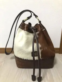 ハラコ バッグ CARL LAICH カウハイド