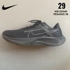 ✨オールブラック✨NIKE AIR ZOOM PEGASUS 38 29cm