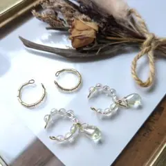 No.263　イヤーカフ　ハンドメイド