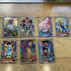 スーパードラゴンボールヒーローズカード7枚セット