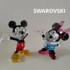 ディズニー　アリバスブラザーズ　スワロフスキー ミッキー 希少　置物 ディズニー アリバスブラザーズ スワロフスキー ミッキー 希少 置物