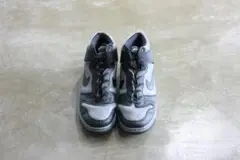 90s nike dunk high black gray