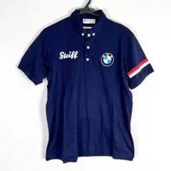 【BMW Sports Trophy】ネイビー系 ポロシャツ メンズ XLサイズ