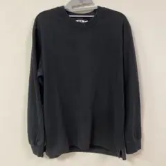 UNIQLO U エアリズム　ブラック 長袖カットソー M